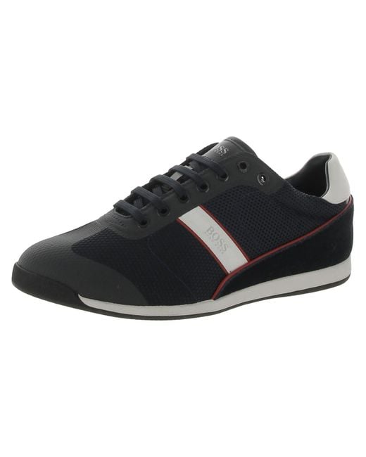 Boss Black Zayn Leather Lifestyle Casual And Fashion Sneakers