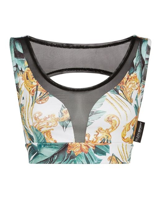 Philipp Plein Blue Bra