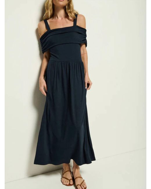 Nation Ltd Blue Tamaira Maxi Dress