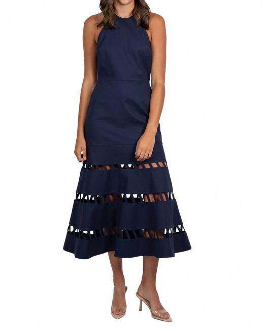 Alexis Blue Janessa Midi Dress