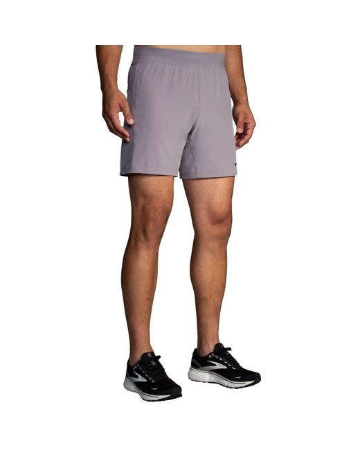 Brooks Purple Sherpa 7" Short for men