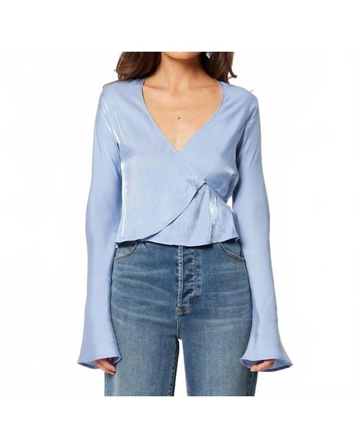 Rolla's Blue Rodeo V-Neck Blouse