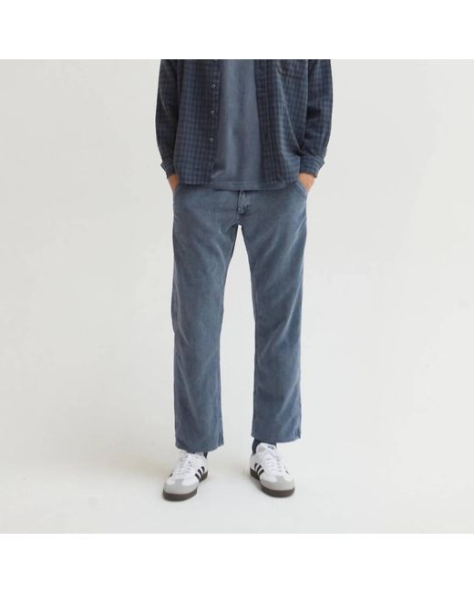 Asher Blue Logan Cord Work Pant for men