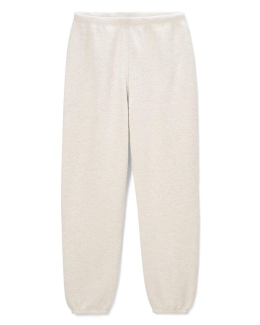 PERFECTWHITETEE White Fleetwood Inside Out Fleece jogger
