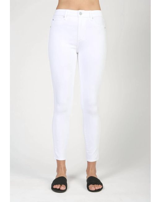 Articles Of Society White Heather Crop High Rise Jean
