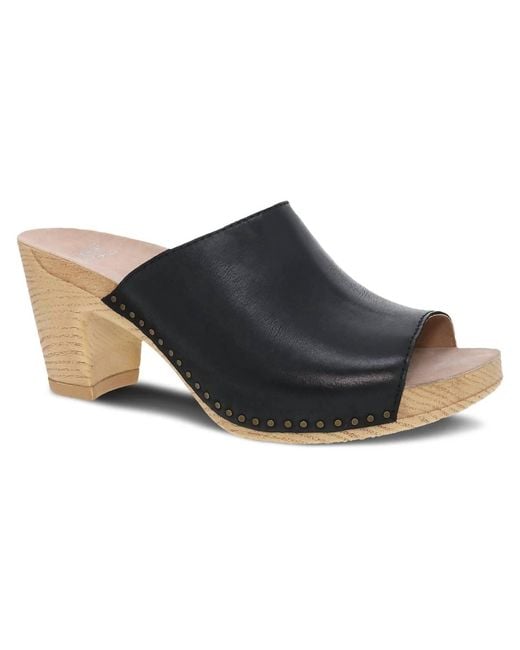 Dansko Black Tandi Sandal