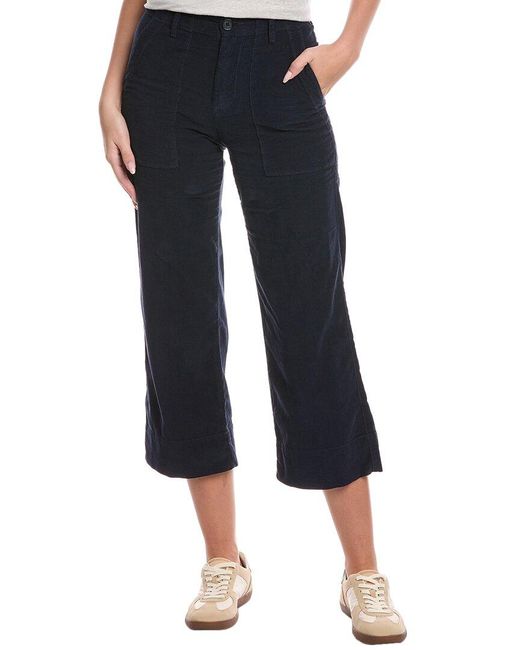 Velvet By Graham & Spencer Blue Baby Corduroy Pant