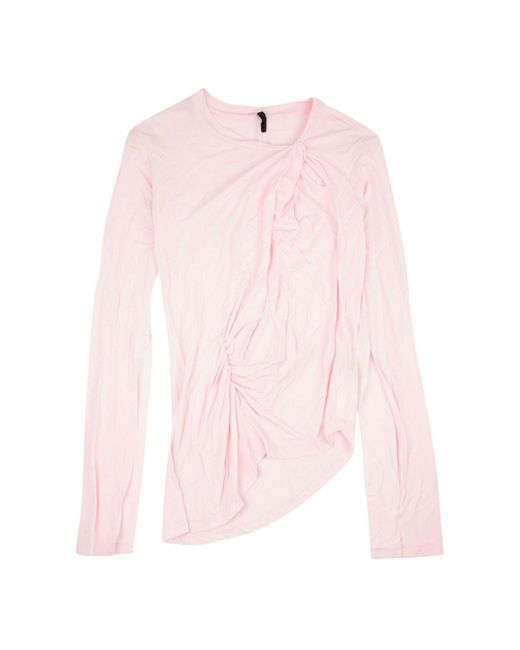 Unravel Project Pink Top