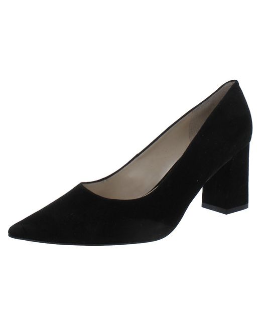 Marc Fisher Black Zala Solid Pointed Toe Pumps