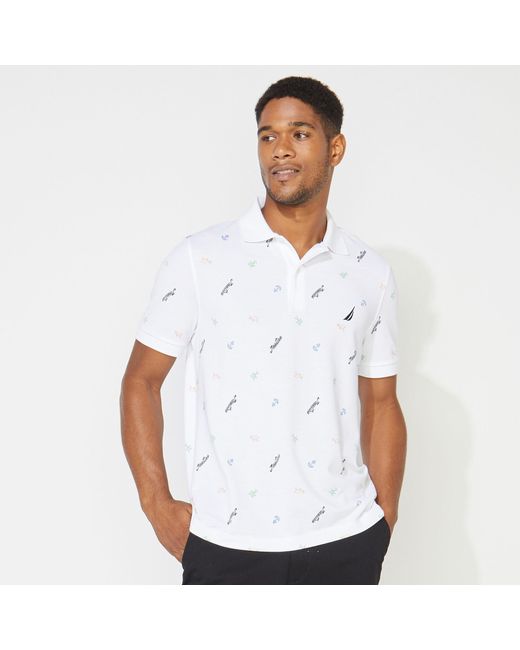 Nautica Cotton Big \u0026 Tall Icon Print 