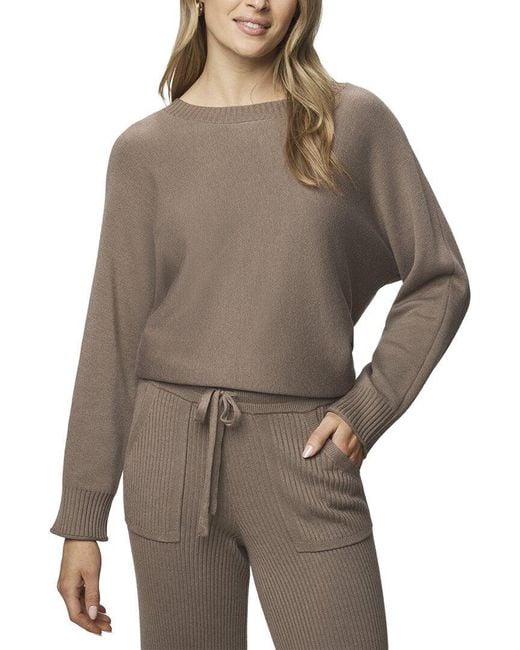 Splendid Brown Georgie Pullover Sweater