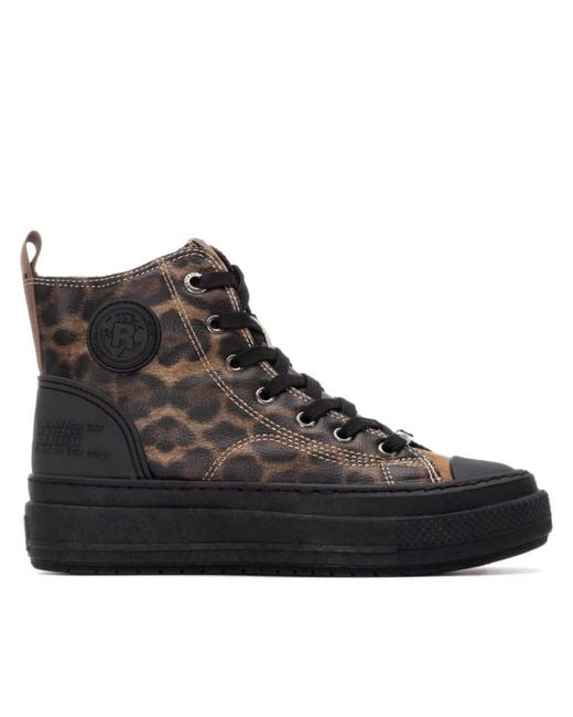 Xti Black Casual High Top Sneakers Refresh Collection By