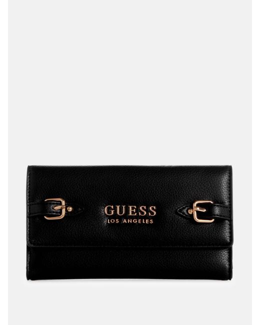 Guess Factory Black Loma Alta Clutch