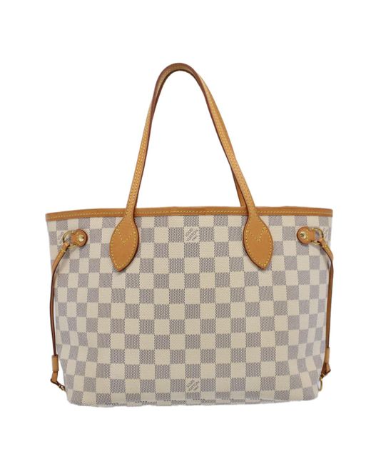 Louis Vuitton Metallic Neverfull Pm Canvas Tote Bag (pre-owned)
