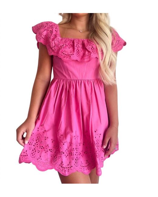 Endless Rose Pink Time For Brunch Mini Dress