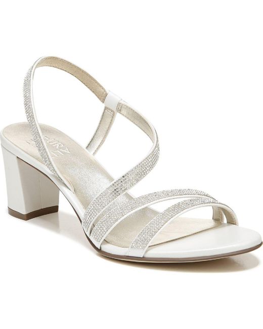 Naturalizer Metallic Vanessa 2 Embellished Slingback Evening Sandals