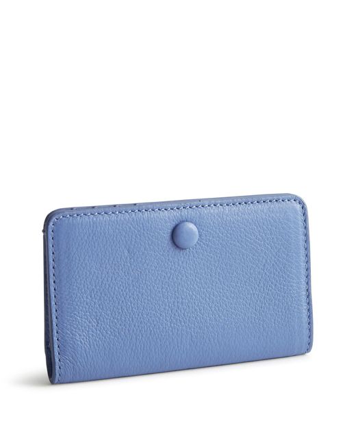 Vera Bradley Blue Outlet Leather Card Case