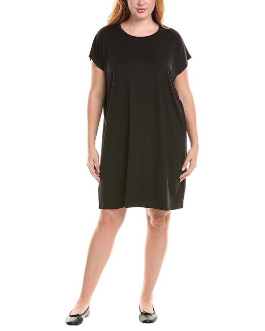 eileen fisher little black dress Womens Sleeveless Mid Calf A Line Size Petite Small Long sleeves. Eileen Fisher Black Dresses +