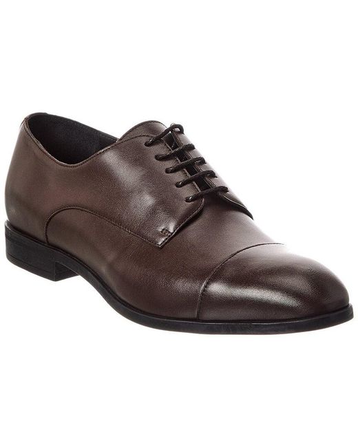 Bally Olexi Leather Derby in Brown for Men | Lyst display picture 1