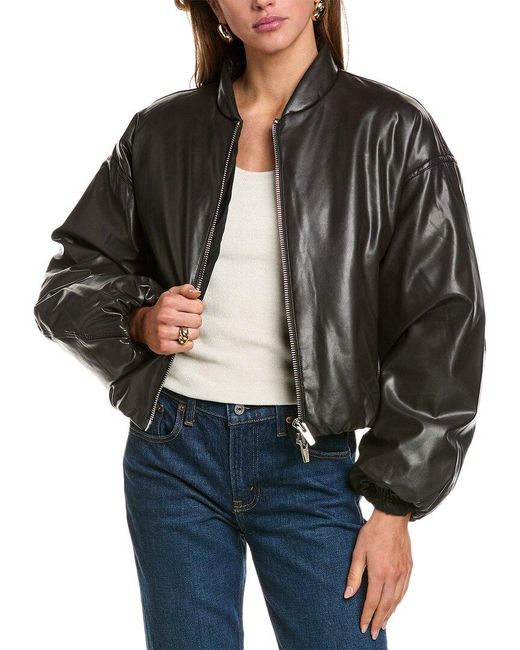 A.L.C. Black Mitchell Down Jacket