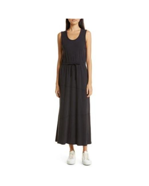 atm black dress Atm Anthony Thomas Melillo Long Sleeve Maxi Dress