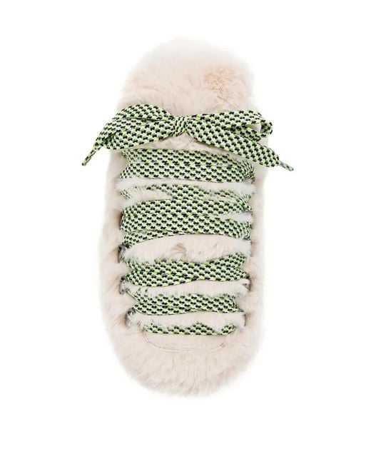 Hogan Green Maxi H222 Mules