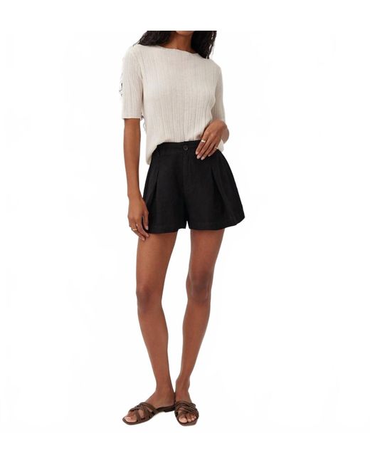 Bella Dahl Black Culotte Shorts