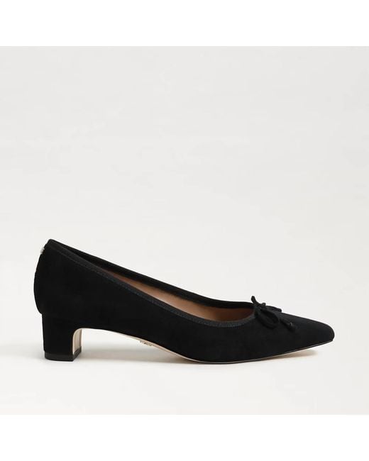 Sam Edelman Black Rinda Pointed Toe Pump