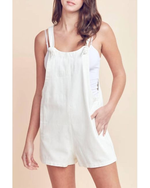 ..,merci White Overalls