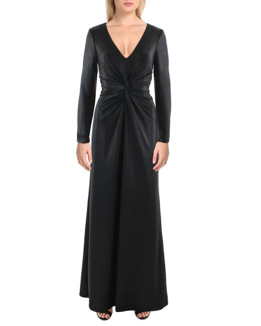 Knotted Shimmer Dress | Only $59.00 | Black, Hunter Green | Miss Me