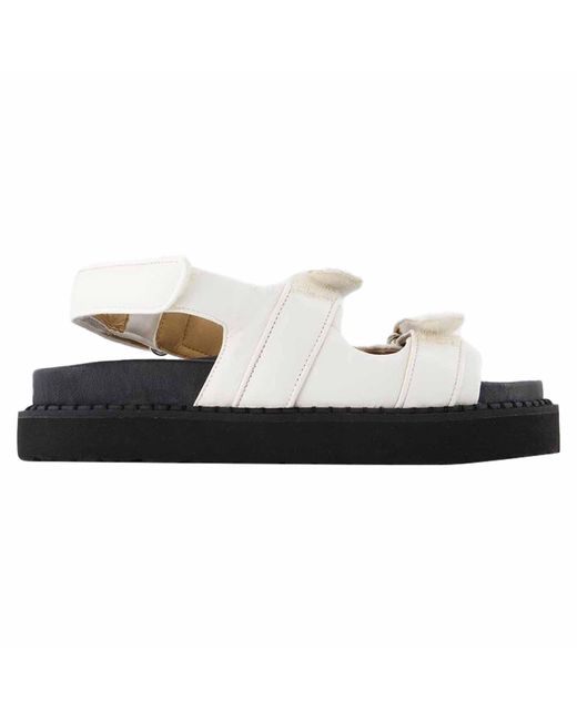 Isabel Marant White Madee-Gb Sandals