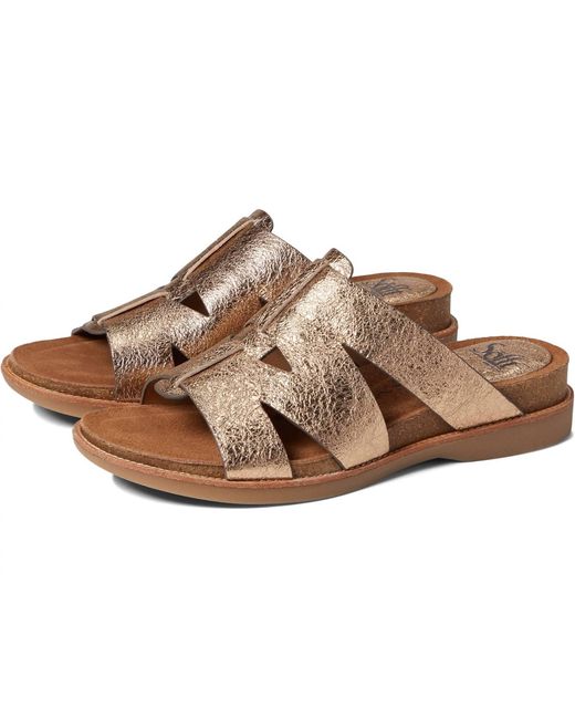 Söfft Brown Balin Slip On Sandals