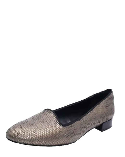 Isola Gray Casoria Loafers In Anthracite