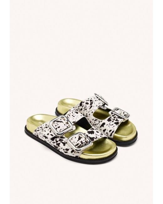 Gioseppo White Mifflin Sandal