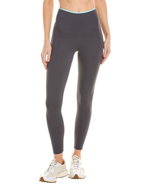 IVL COLLECTIVE Blue Contrast Legging