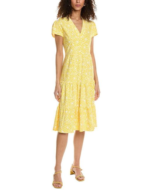 Jude Connally Yellow Libby A-line Dress