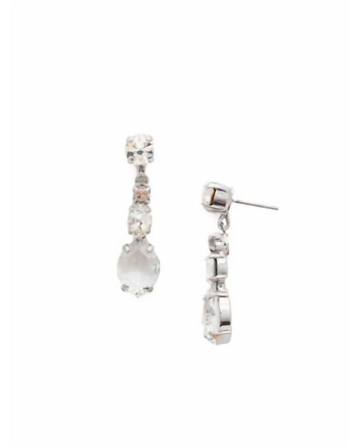 Sorrelli White Dynamic Dangle Earring