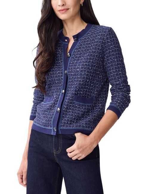 J.McLaughlin Blue Cecille Sweater