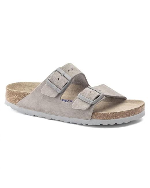Birkenstock Gray Arizona Soft Footbed Sandal