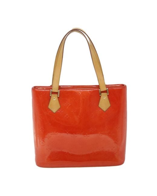 Louis vuitton red patent leather bag cheap