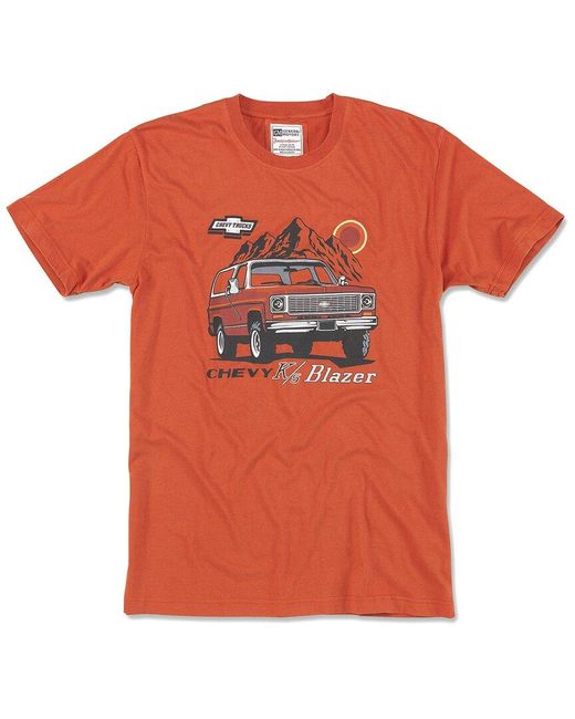 American Needle Orange T-shirt for men