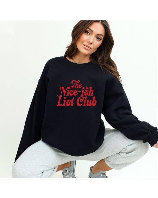 Simply Sage Market Blue The Nice-Ish List Club Distressed