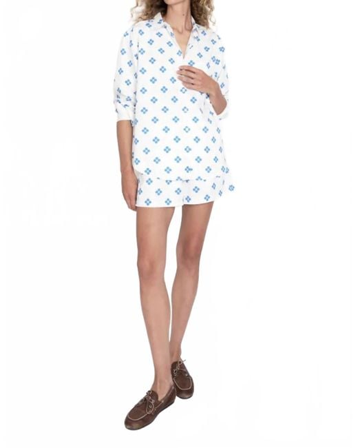 Kule White The Reine Shorts