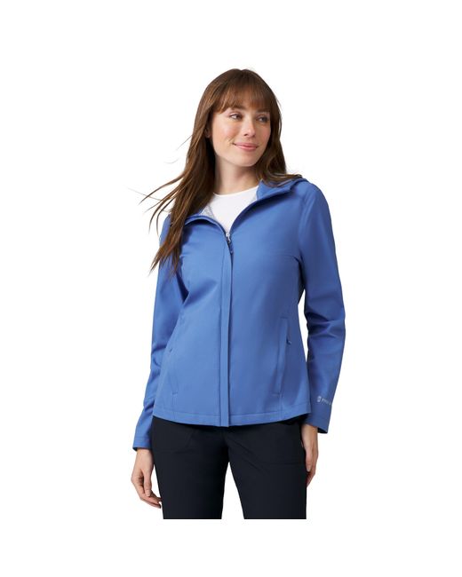 Free Country Blue X2o Packable Rain Jacket
