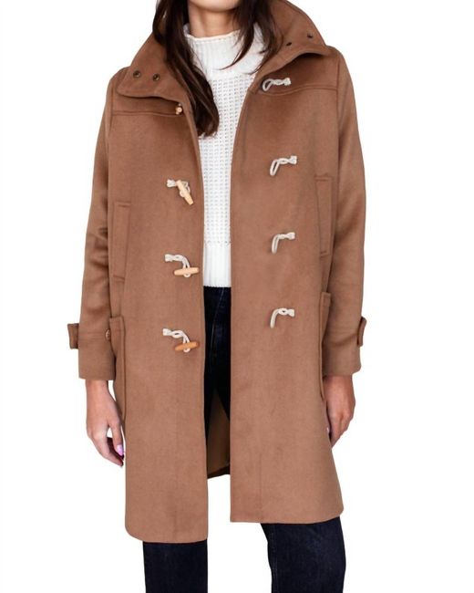 Emerson Fry Brown Camille Coat