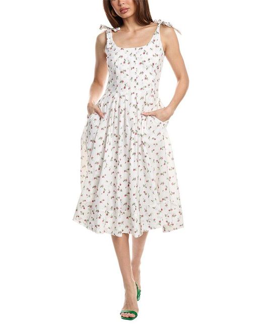 Beach Riot White Maisie A-Line Dress