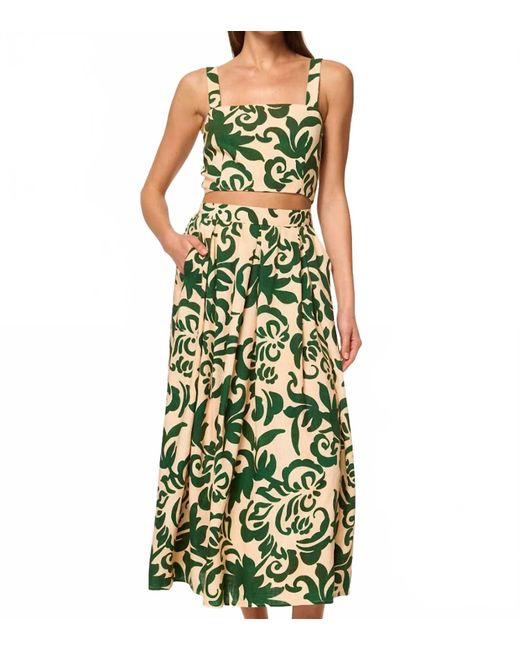 MISA Los Angles Green Lois Top