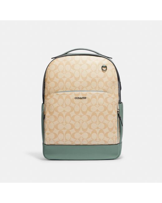 Coach Outlet Graham Backpack in Natural Lyst