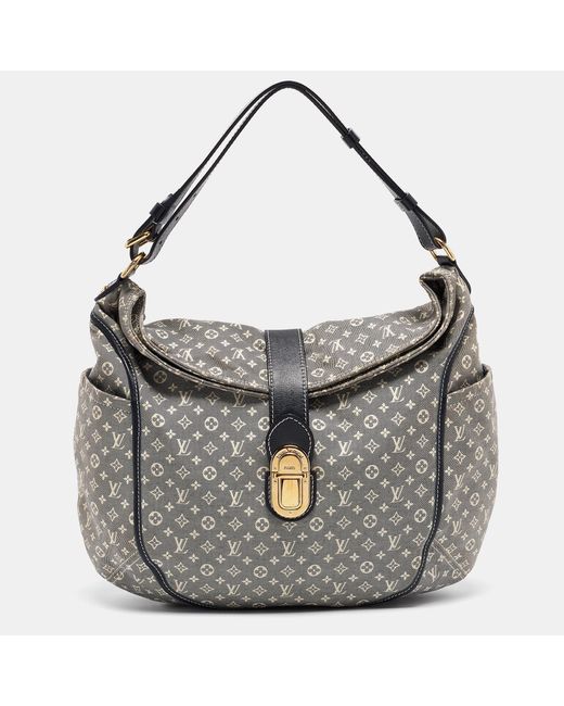 Louis Vuitton Gray Encre Monogram Idylle Romance Bag