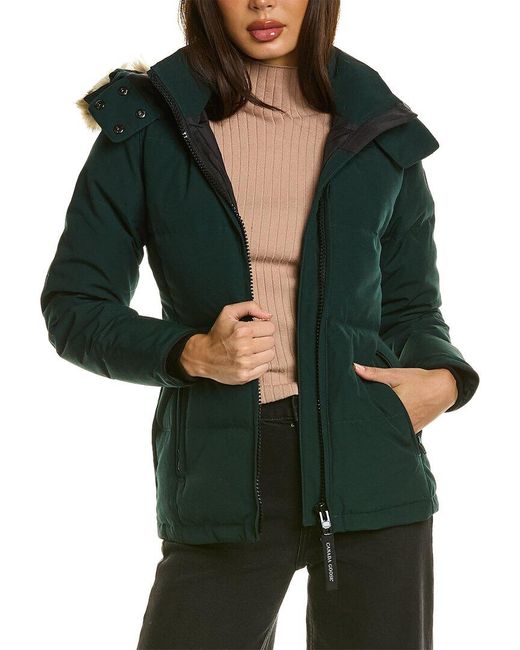 Canada Goose Green Chelsea Down Parka